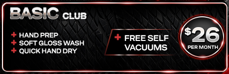 Basic Express — $26/month unlimited wash club
